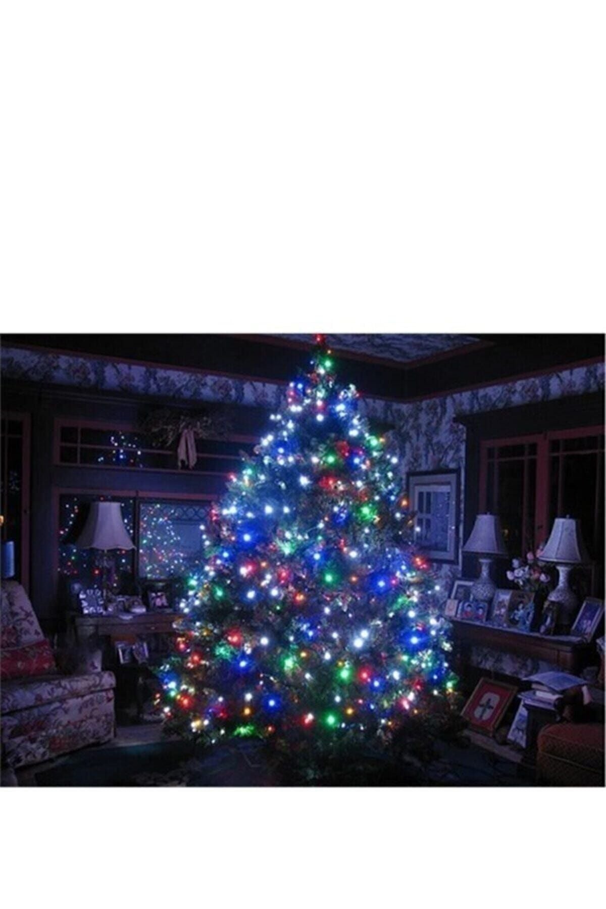 100 Ledli Rgb 10 m Led Yılbaşı Ağaç Süsü