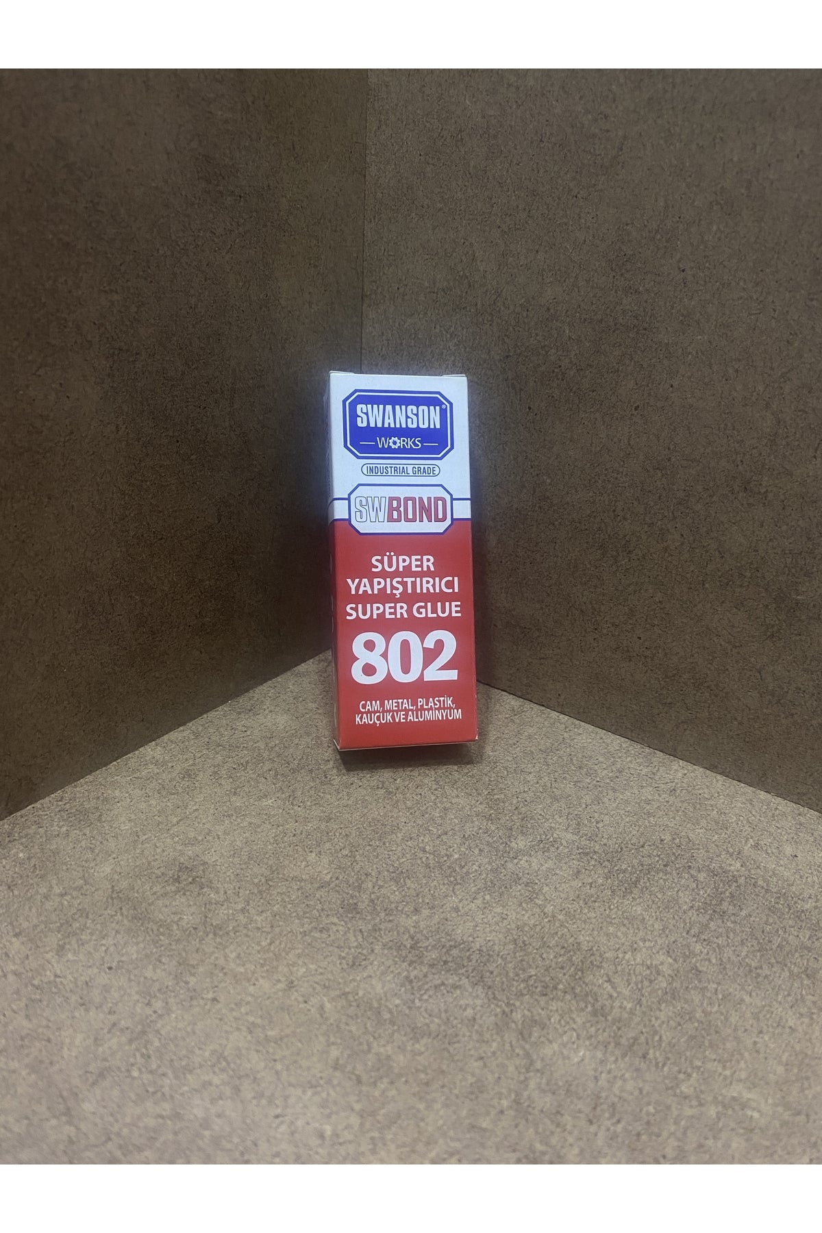 802 Süper Kapon yapıştırıcısı Cam Metal Ahşap Metal Plastik Alüminyum