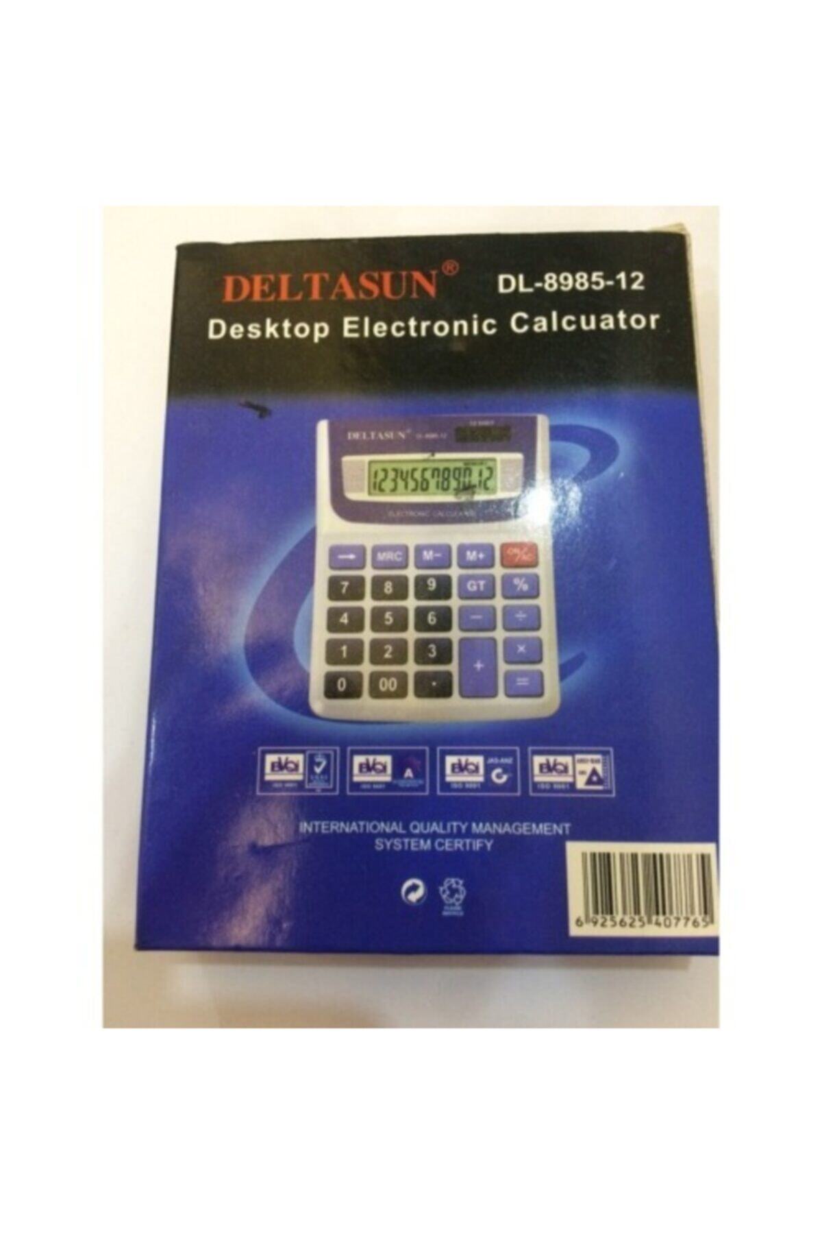 Dl-8985 -12 Karakter Li Hesap Makinası