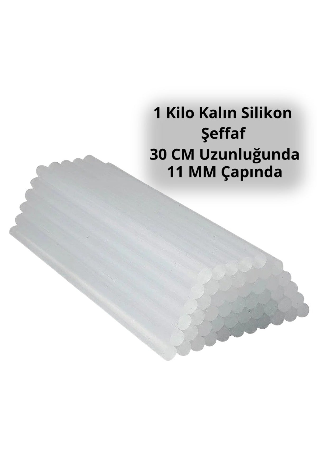Mum Kalın Sıcak Silikon Tabanca Mumu Çubukları 1 Kilo Kalın kaliteli 30 cm uzunluk 11 mm çap