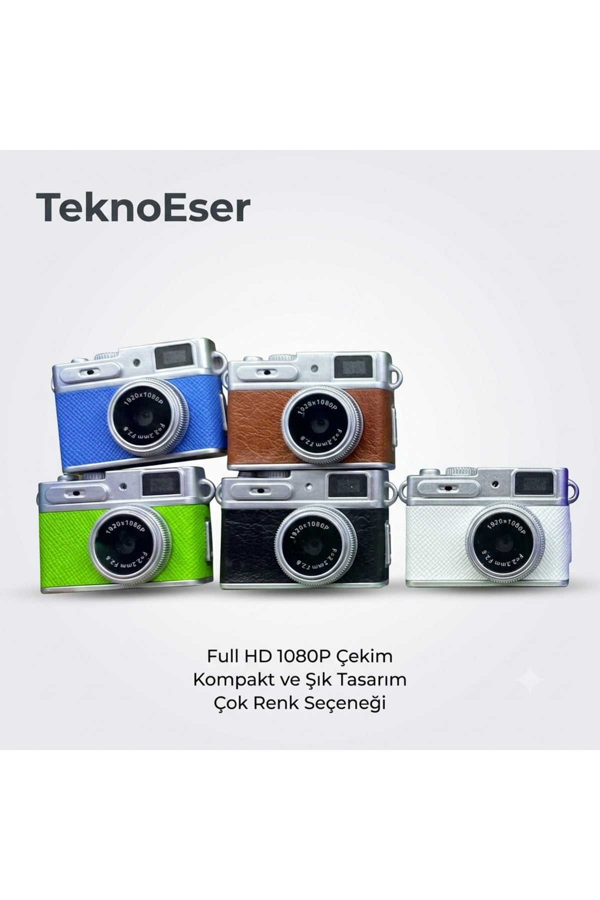 Mini Gizli Kamera 1080P Full HD Gece Görüşlü Hareket Sensörlü Güvenlik Kamerası USB