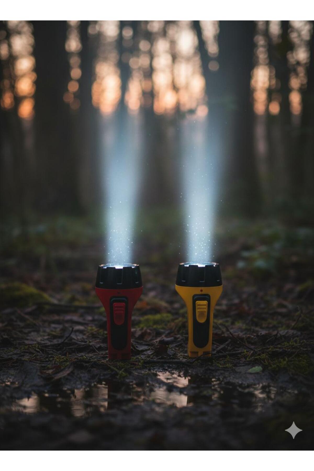 Yüksek Işıklı LED El Feneri – Güçlü Aydınlatma, Kamp, Outdoor ve Acil Durum Feneri