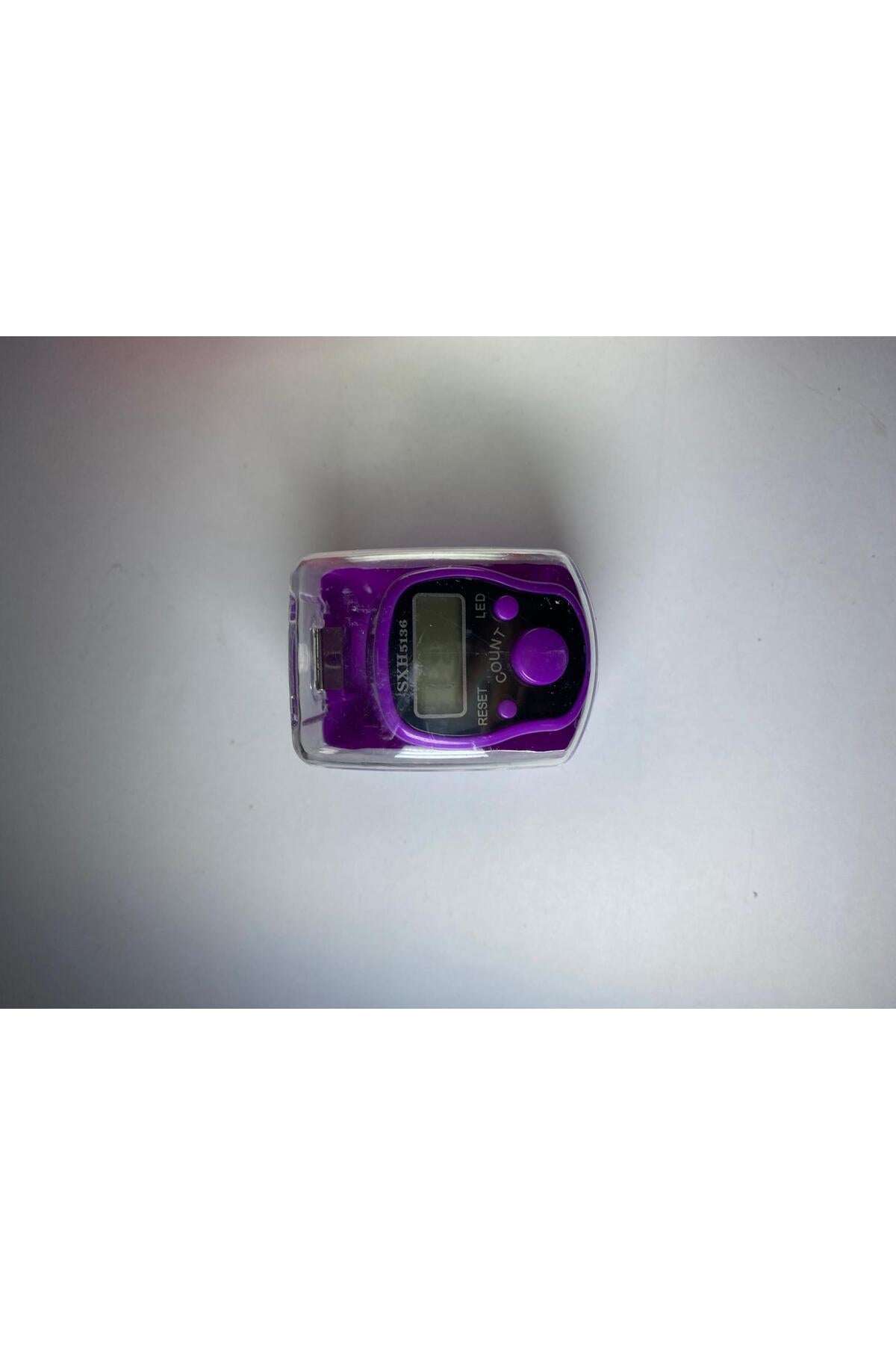 Dijital Parmak Zikirmatik LCD Ekranlı El Sayaç Reset Tuşlu Taşınabilir Mini Sayacı