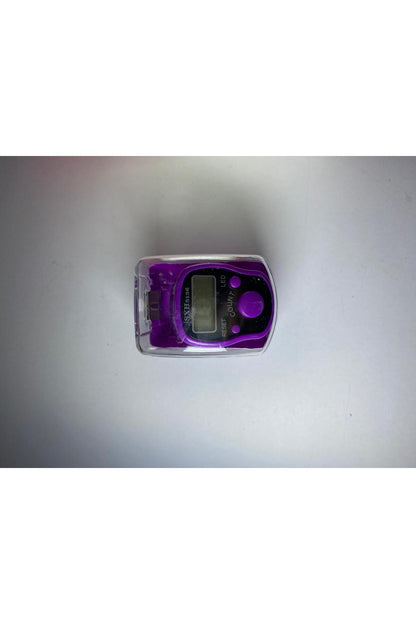 Dijital Parmak Zikirmatik LCD Ekranlı El Sayaç Reset Tuşlu Taşınabilir Mini Sayacı