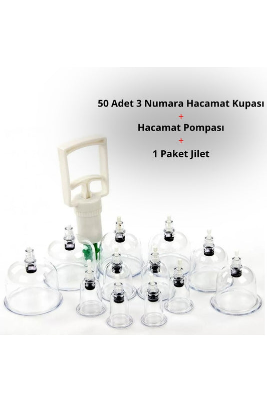 50 Adet 3 Numara Kupası Pompası Ve Jilet Hediyeli Set – Yüksek Kalite