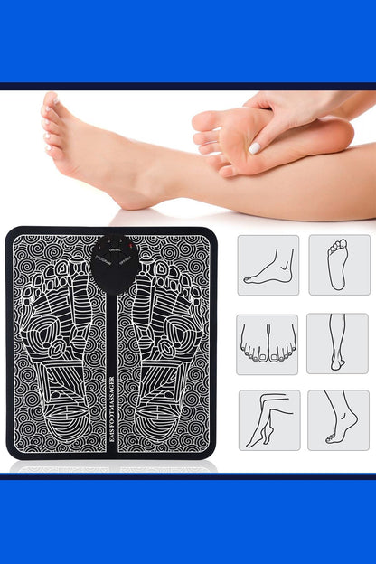 Ems Ayak Masaj Pedi Foot Massager Titreşimli Refleksloji Masaj Aleti