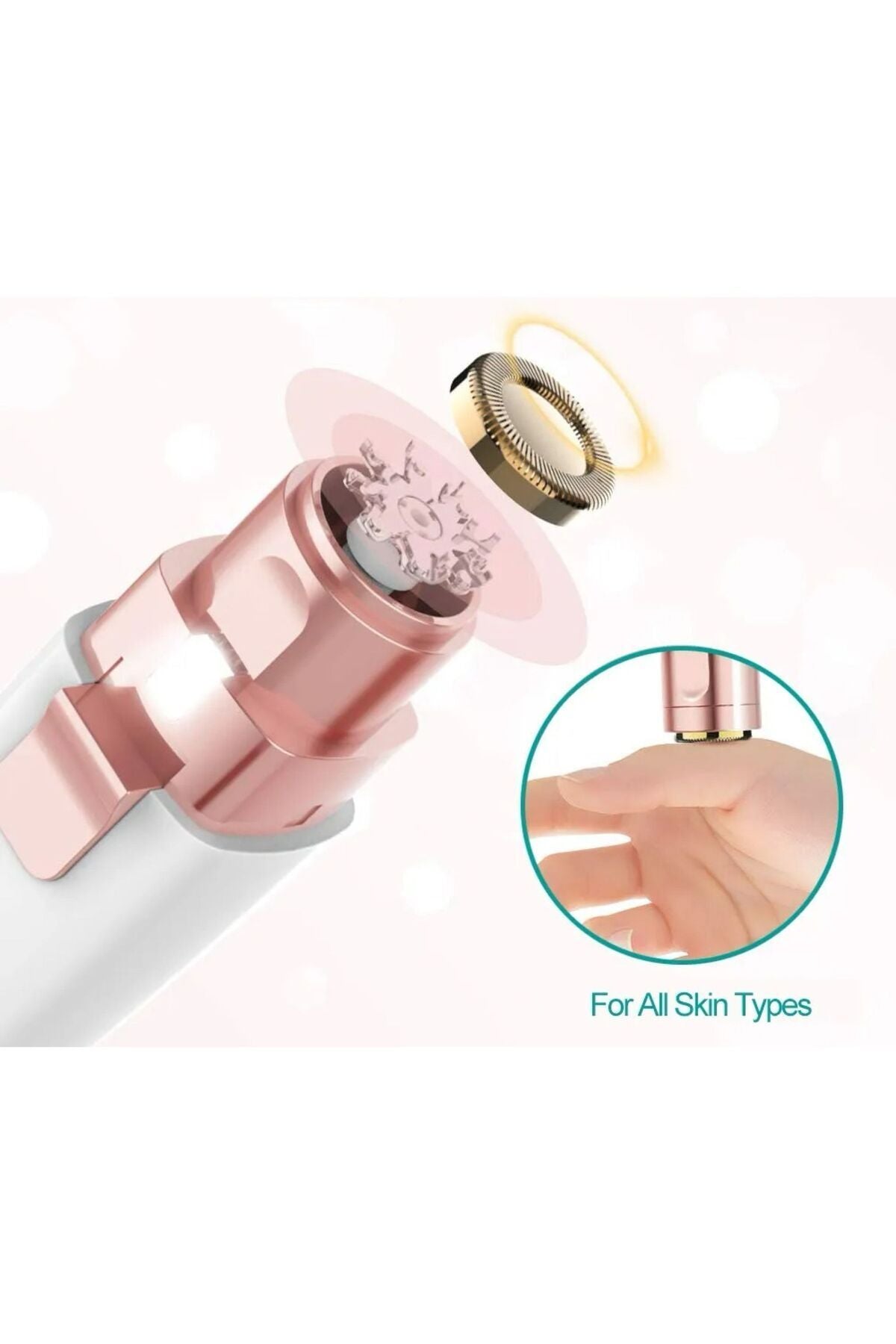 Blawless 2İN1 Kaş Bıyık Yanak ve Kulak Tüy Alma Şarjlı Epilatör teknoşık