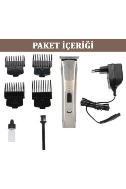 Gümüş Deraling Tıraş Makinesi Saç Sakal Vücut Profesyonel Tıraş Makinesi 2 Yıl 30 - 60 dk Yok Yok S