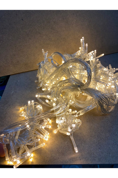 30 Metrelik Oda Dekorasyon Işığı Süsleme Elektrikli Prizli