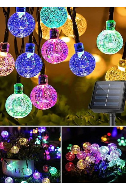 Güneş Enerjili Top 50 Led Bahçe Aydınlatma 7 Metre S-40