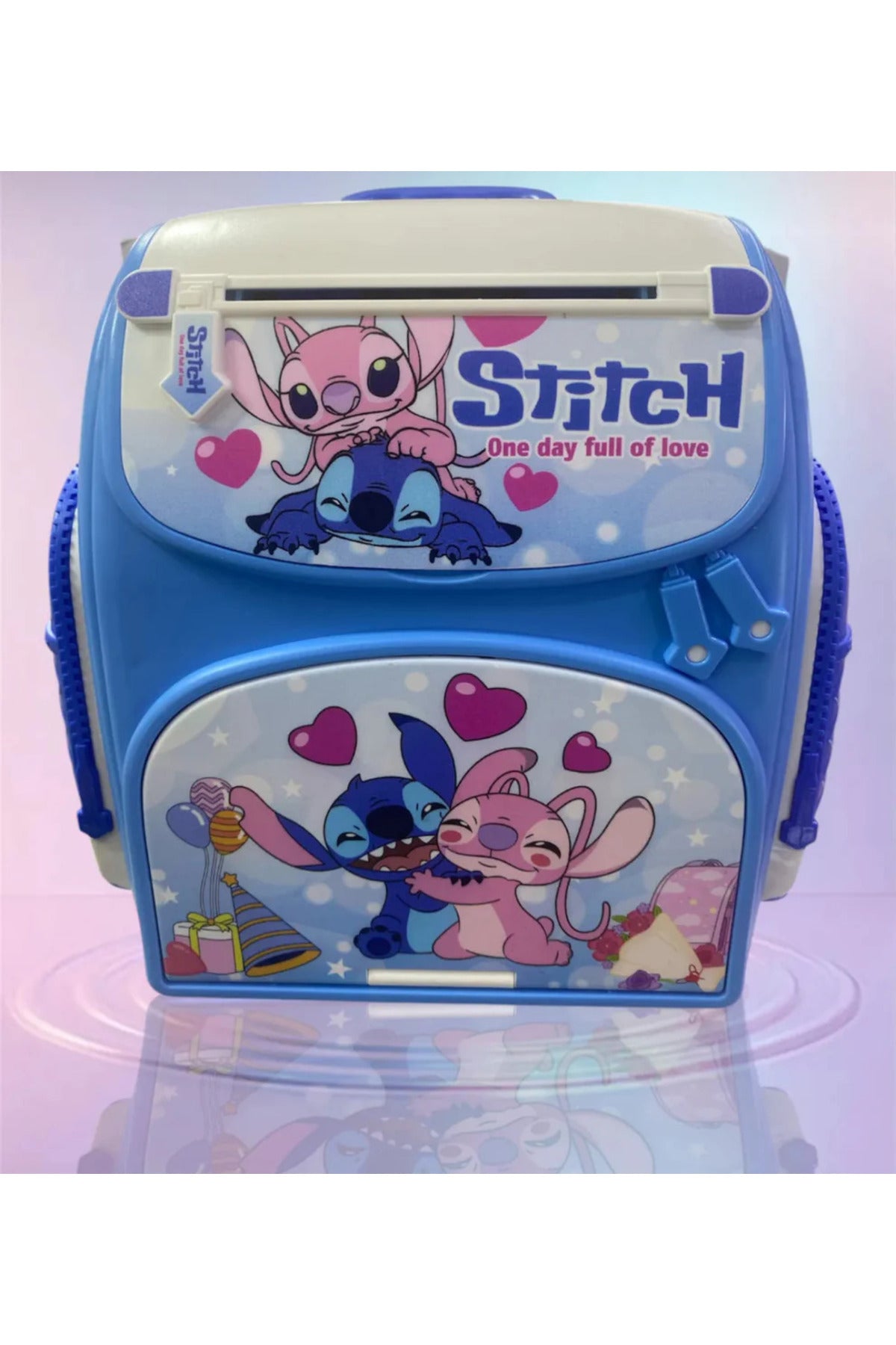 Stitch Temalı Dekoratif Kumbara | Çocuklar İçin Sevimli Para Biriktirme Kutusu