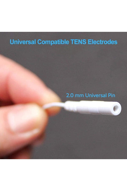 5 Paket, 20 Adet Tens Elektrod Pedi 5x5 Cm Extra Güçlendirilmiş Yapışkanlı Dayanıklı Köpük Yüzey
