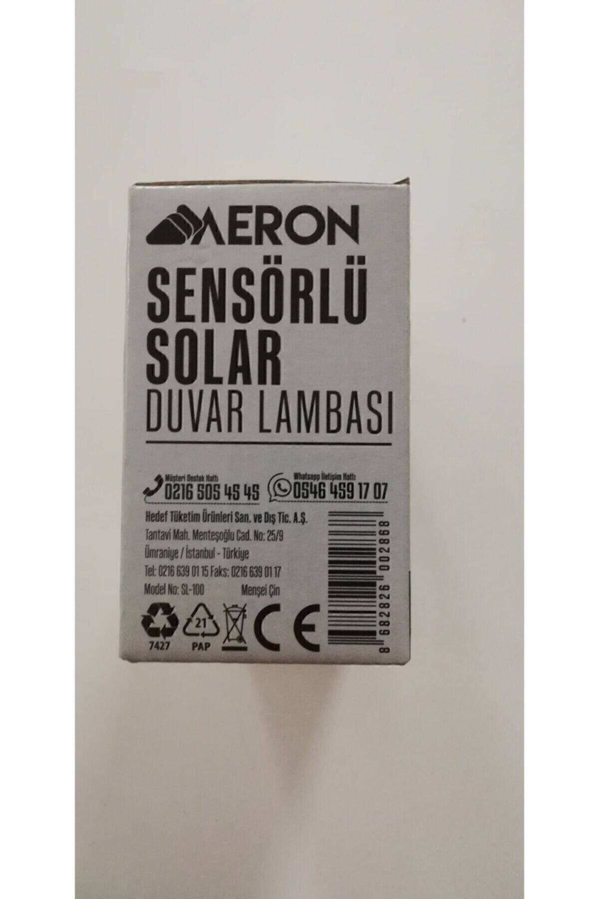 Sensörlü Solar Duvar Lambası