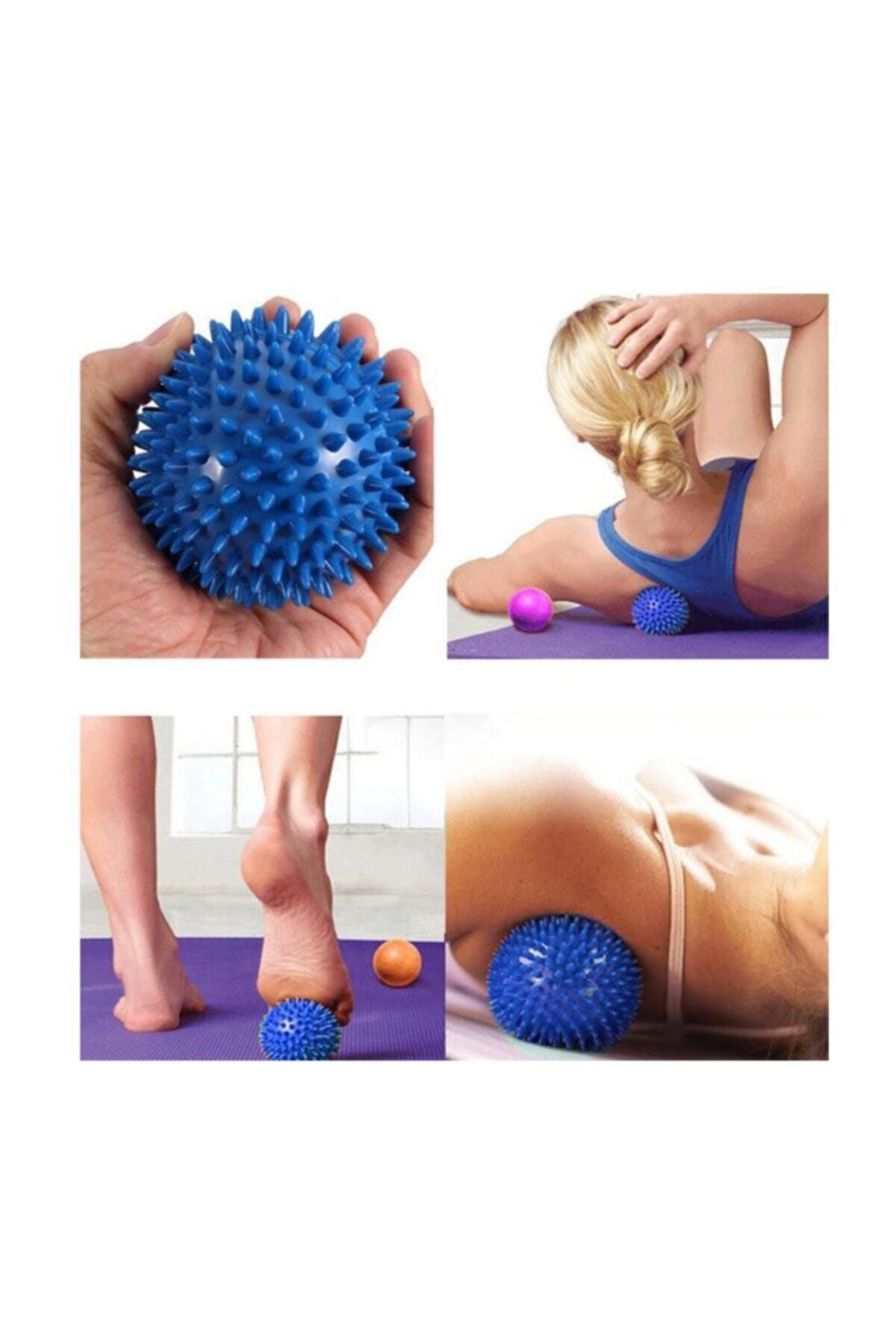 Duyu Uyarıcı Dikenli Masaj Topu 10 Cm