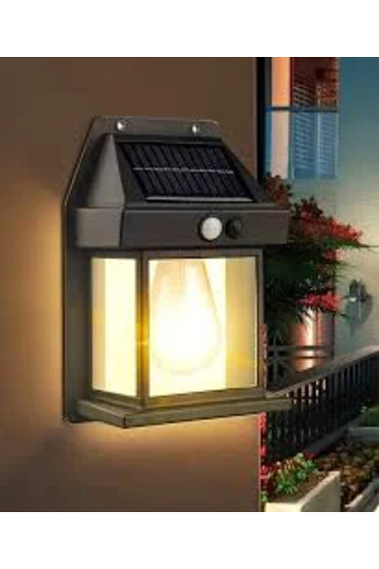 Güneş Enerjili Sensörlü Lamba - Akıllı ve Şık Aydınlatma Çözümü