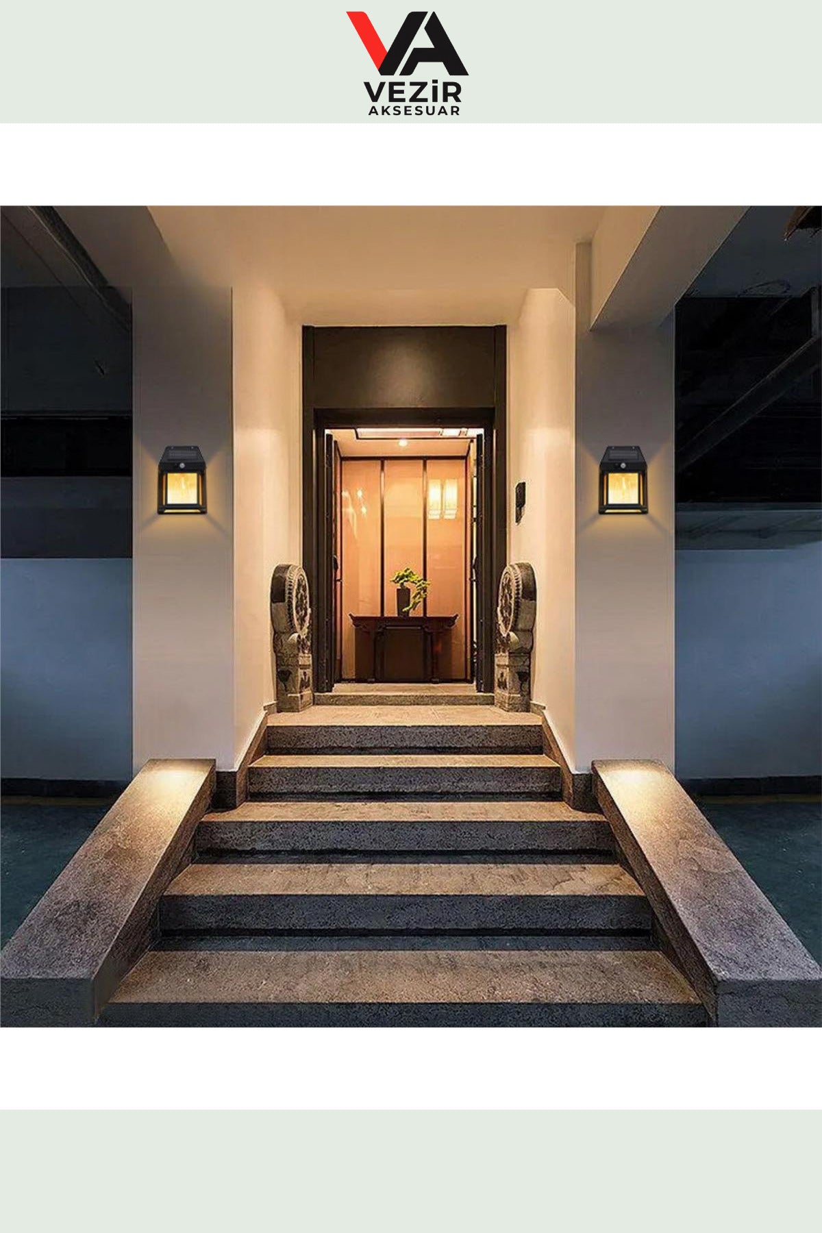 Güneş Enerjili LED Bahçe & Balkon Apliği – Şık, Dayanıklı ve Tasarruflu Aydınlatma TRY99144