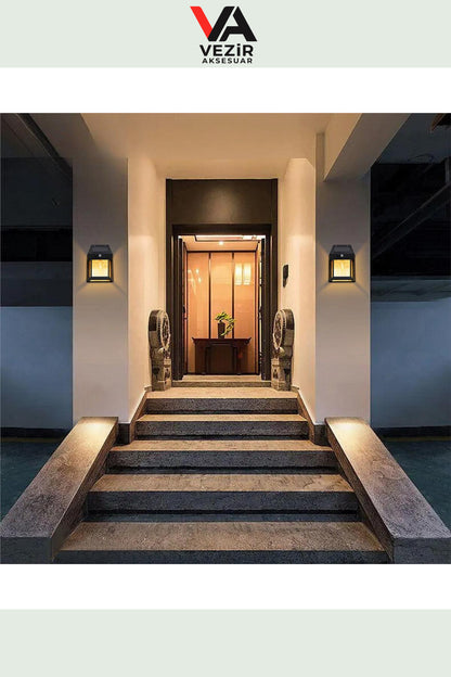 Güneş Enerjili LED Bahçe & Balkon Apliği – Şık, Dayanıklı ve Tasarruflu Aydınlatma TRY99144