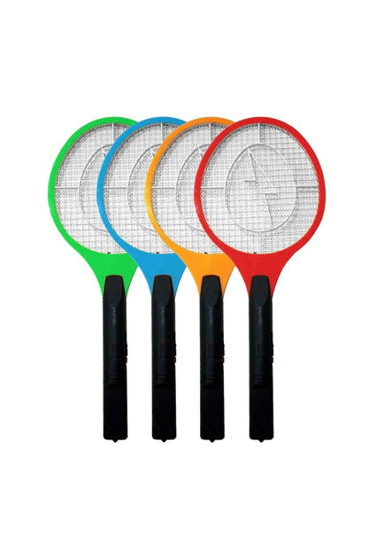 Şarjlı Sinek Raketi Yeni Nesil Ayaklı Seri Beyaz Çift Kullanımlı