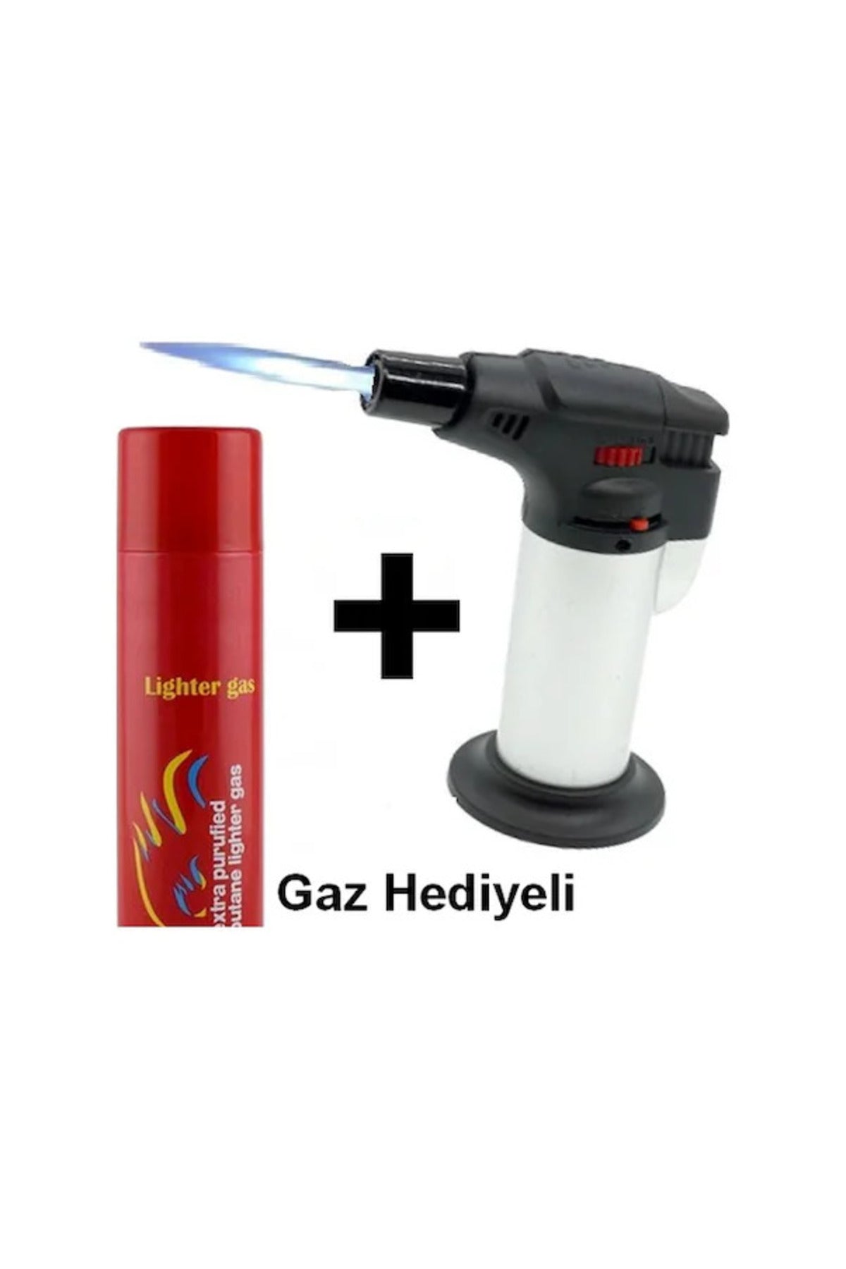 Pürmüz Seti Çakmak Gazı Hediyeli – Güçlü Alev, Kolay Dolum, Çok Amaçlı