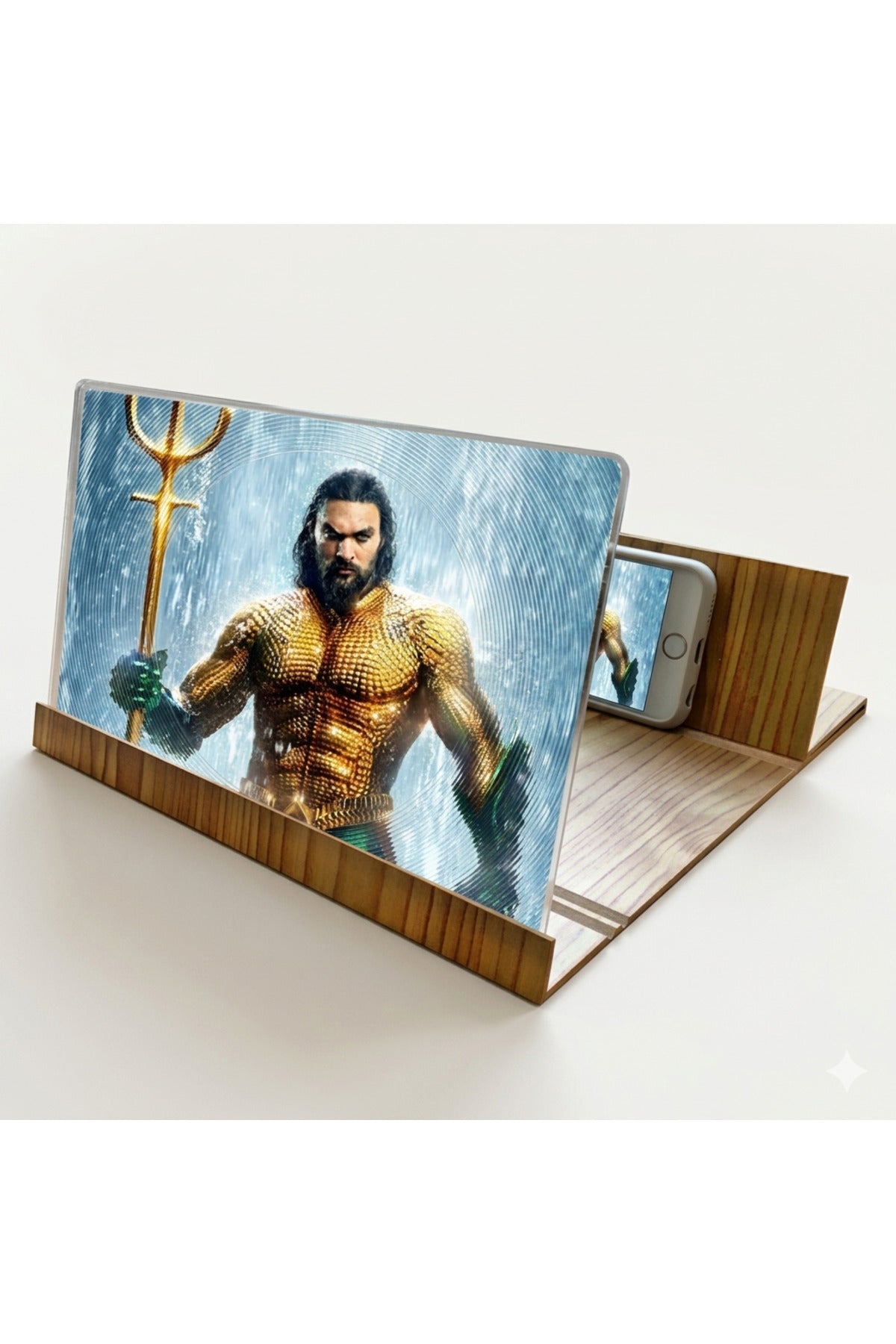 Telefon Ekran Büyüteci Görüntü Büyütme Geniş Ekran Video Ekran Büyütücü 3d Hd Standlı