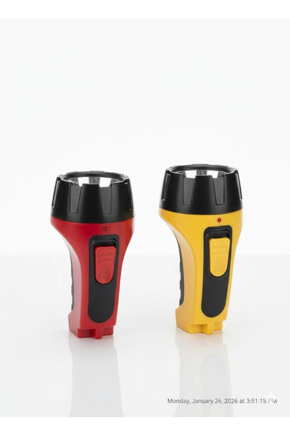 Yüksek Işıklı LED El Feneri – Güçlü Aydınlatma, Kamp, Outdoor ve Acil Durum Feneri