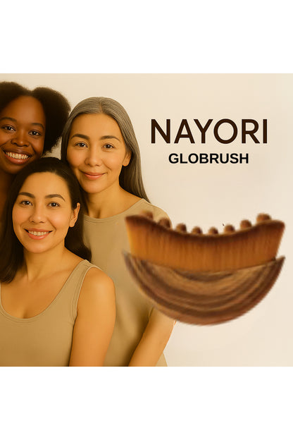 NAYORİ GLOBRUSH Lenf Drenajı Gıdı Ve Çene Şekillendirici Çok Fonksiyonlu Orjinal Yumuşak Yüz Fırçası