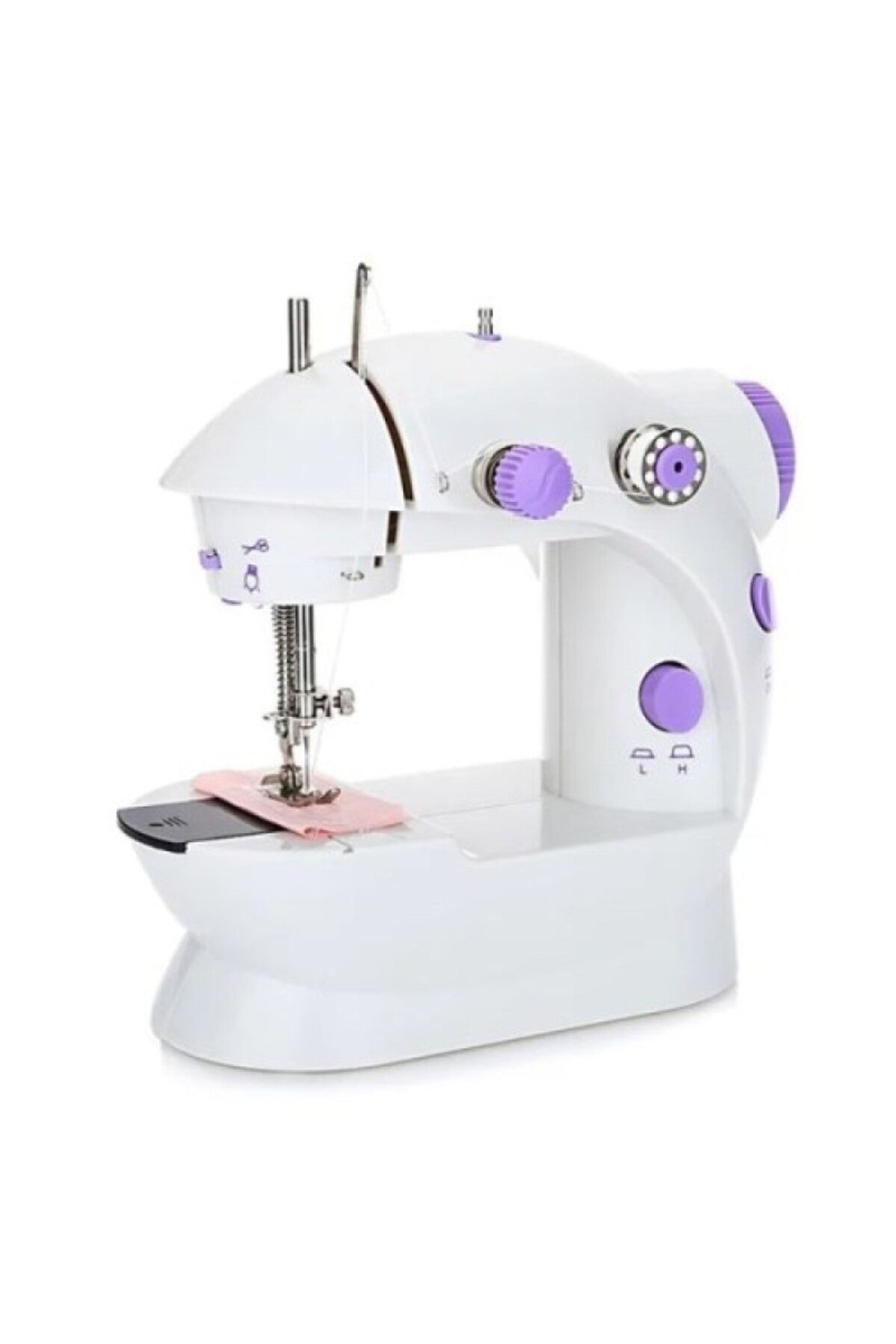 Taşınabilir Dikiş Makinesi Mini Portatif Hız Ayarlı Kademeli Pratik Seyahat Dikiş Makinesi