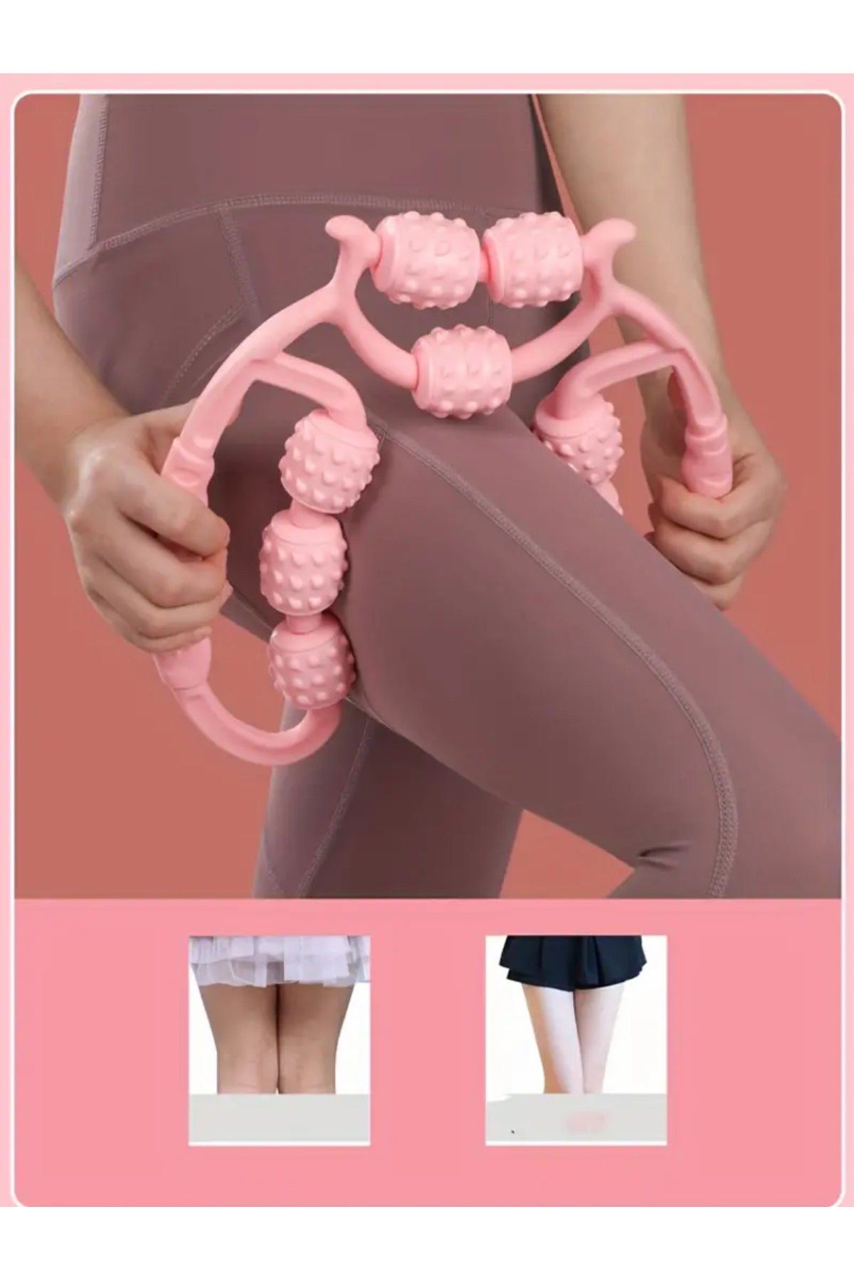 Butik Bacak Inceltme Selülit Yok Edici Pembe Ve Mor Renk Seçenekleri Mevcuttur
