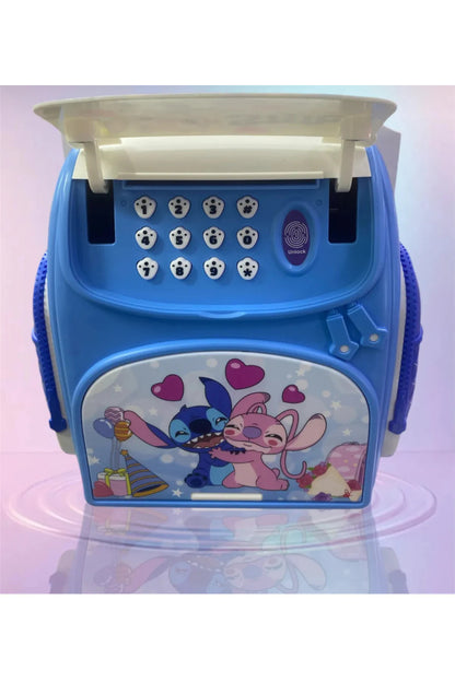 Stitch Temalı Dekoratif Kumbara | Çocuklar İçin Sevimli Para Biriktirme Kutusu