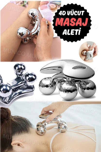 4D Masaj Aleti ile Selülit Azaltıcı ve Sıkılaştırıcı Egzersiz Seti