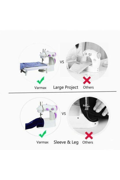 Mini Ev Dikiş Makinesi Pedallı Sewıng Machine Sm202a