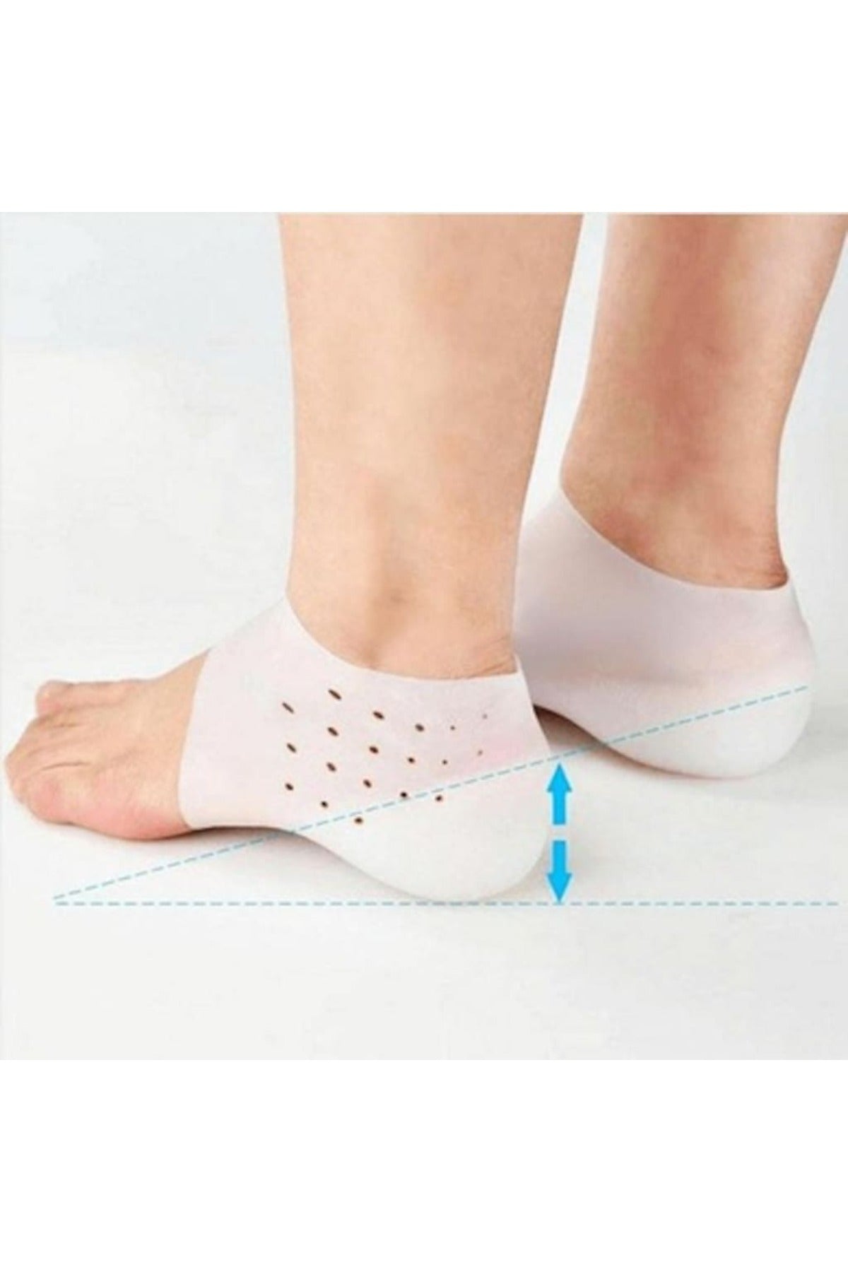 Boy Uzatıcı Tabanlık Şeffaf Gizli Topuk 3 Cm Ayakkabı Tabanlığı
