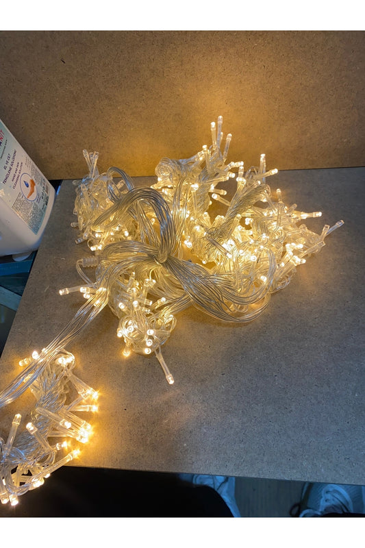 30 Metrelik Oda Dekorasyon Işığı Süsleme Elektrikli Prizli