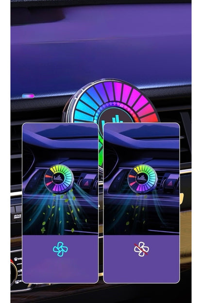 Rgb Led Araç İçi Sese Duyarlı Petek Ambiyans Led Lambası