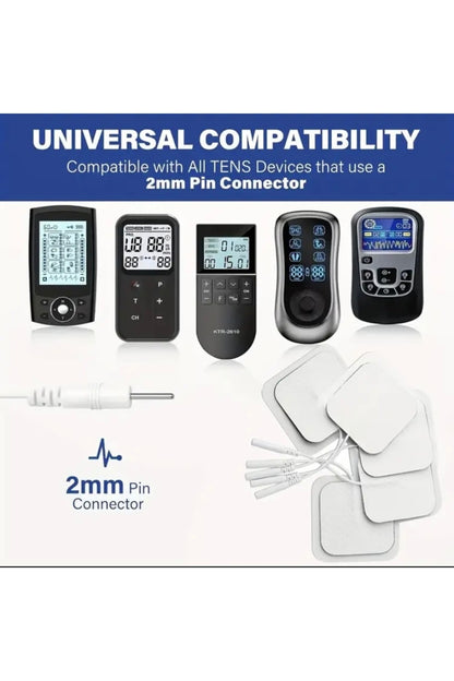 5 Paket, 20 Adet Tens Elektrod Pedi 5x5 Cm Extra Güçlendirilmiş Yapışkanlı Dayanıklı Köpük Yüzey