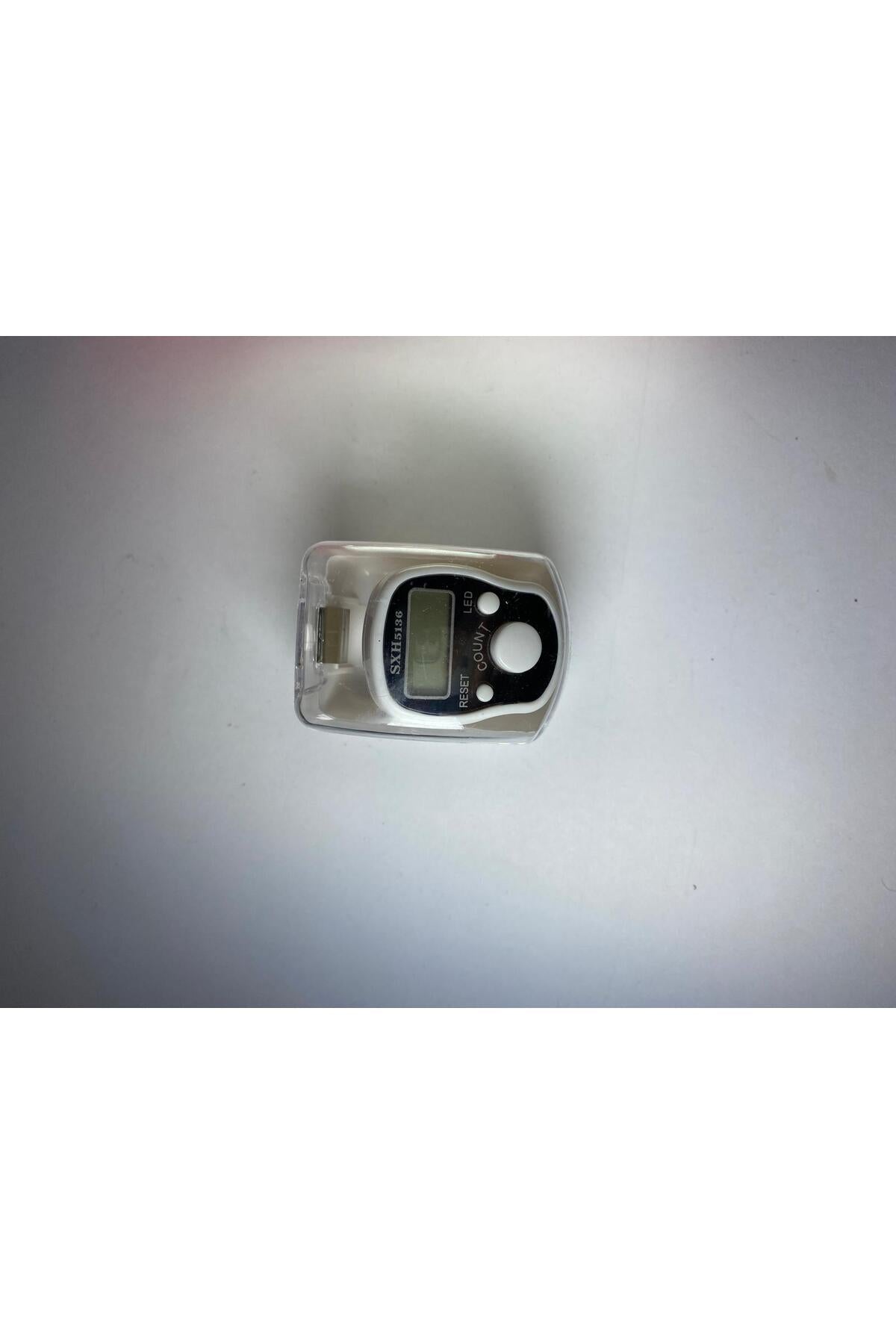 Dijital Parmak Zikirmatik LCD Ekranlı El Sayaç Reset Tuşlu Taşınabilir Mini Sayacı