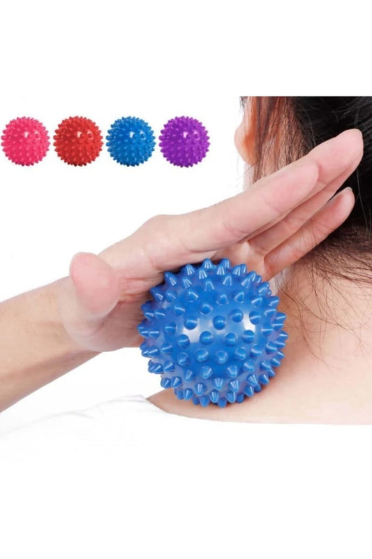 2 Adet Dikenli Masaj Topu Duyu Uyarıcı Egzersiz Stres Azaltıcı Top