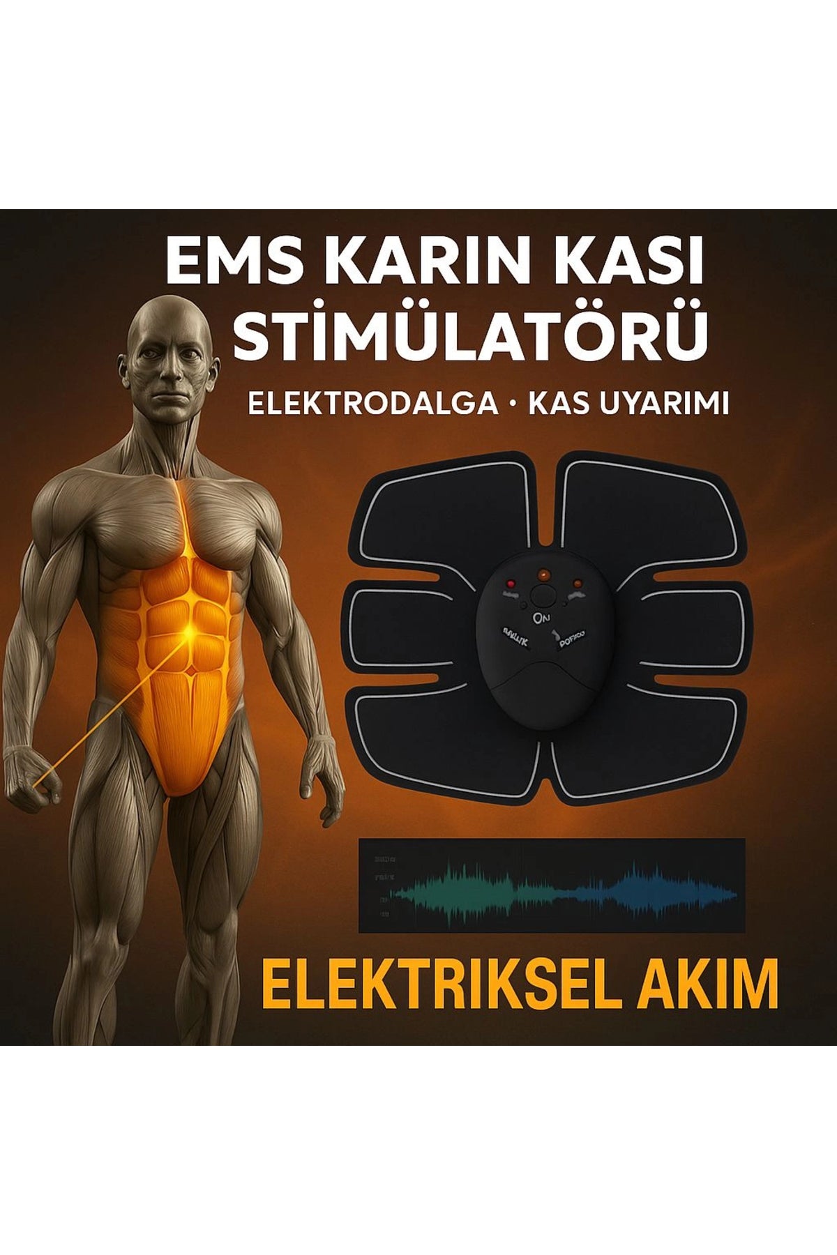 Evde Spor İçin Orijinal EMS Kas Çalıştırma Aleti 2025 Titreşimli Seri