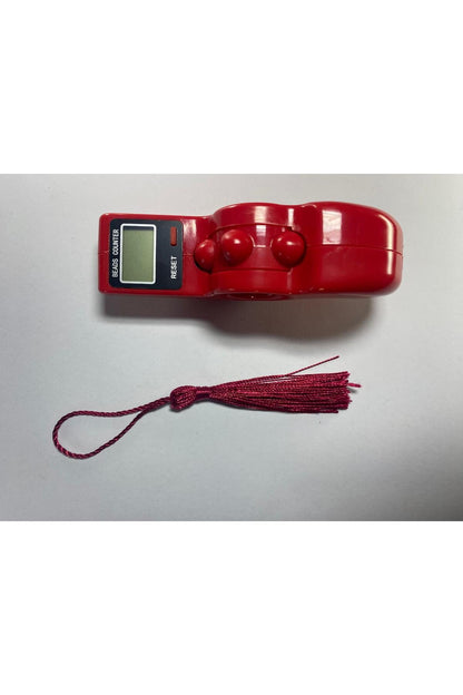 Dijital Tesbih Sayacı – LCD Ekranlı Zikir ve Dua Sayacı, Reset Tuşlu Beads Counter