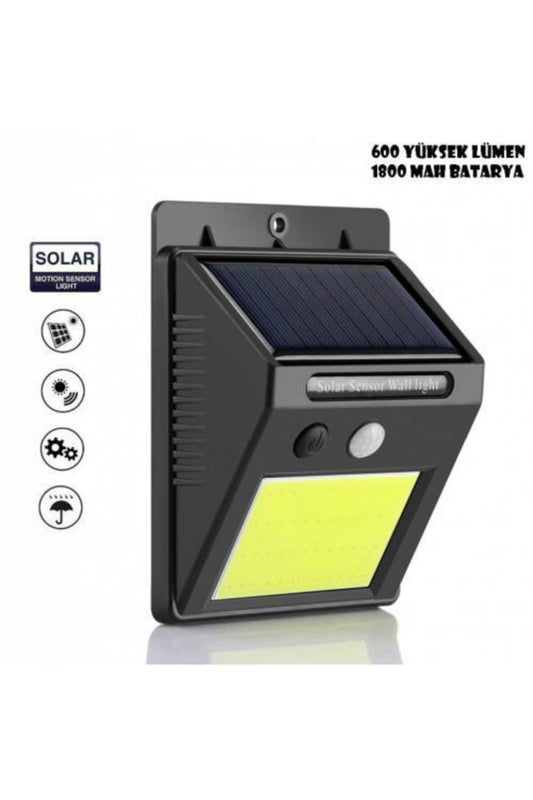 Güneş Enerjili Bahçe Lambası 48 Led Bahçe Aplik Bahçe Lambası Bahçe Aydınlatma