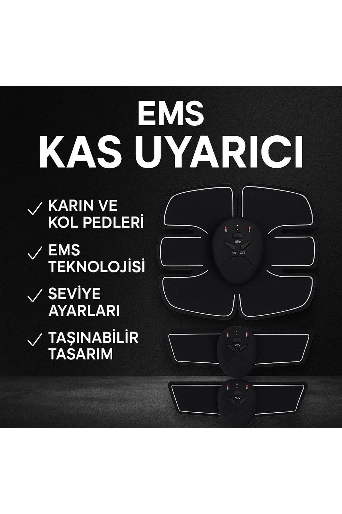Evde Spor İçin Orijinal EMS Kas Çalıştırma Aleti 2025 Titreşimli Seri