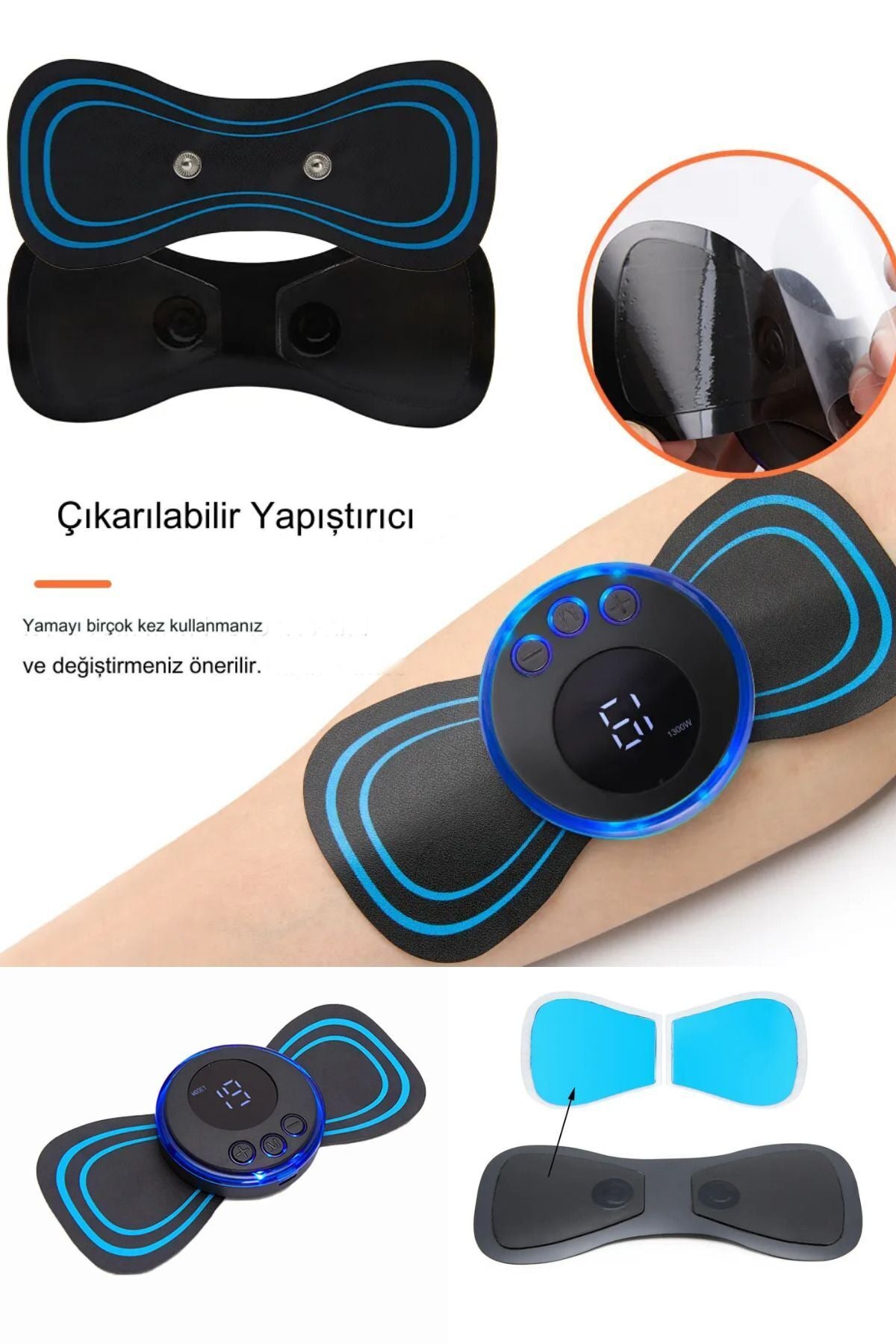 Tüm Vücut Kelebek Masaj Aleti Boyun Sırt Kol Bacak Masaj Cihazı (Massage Tool)