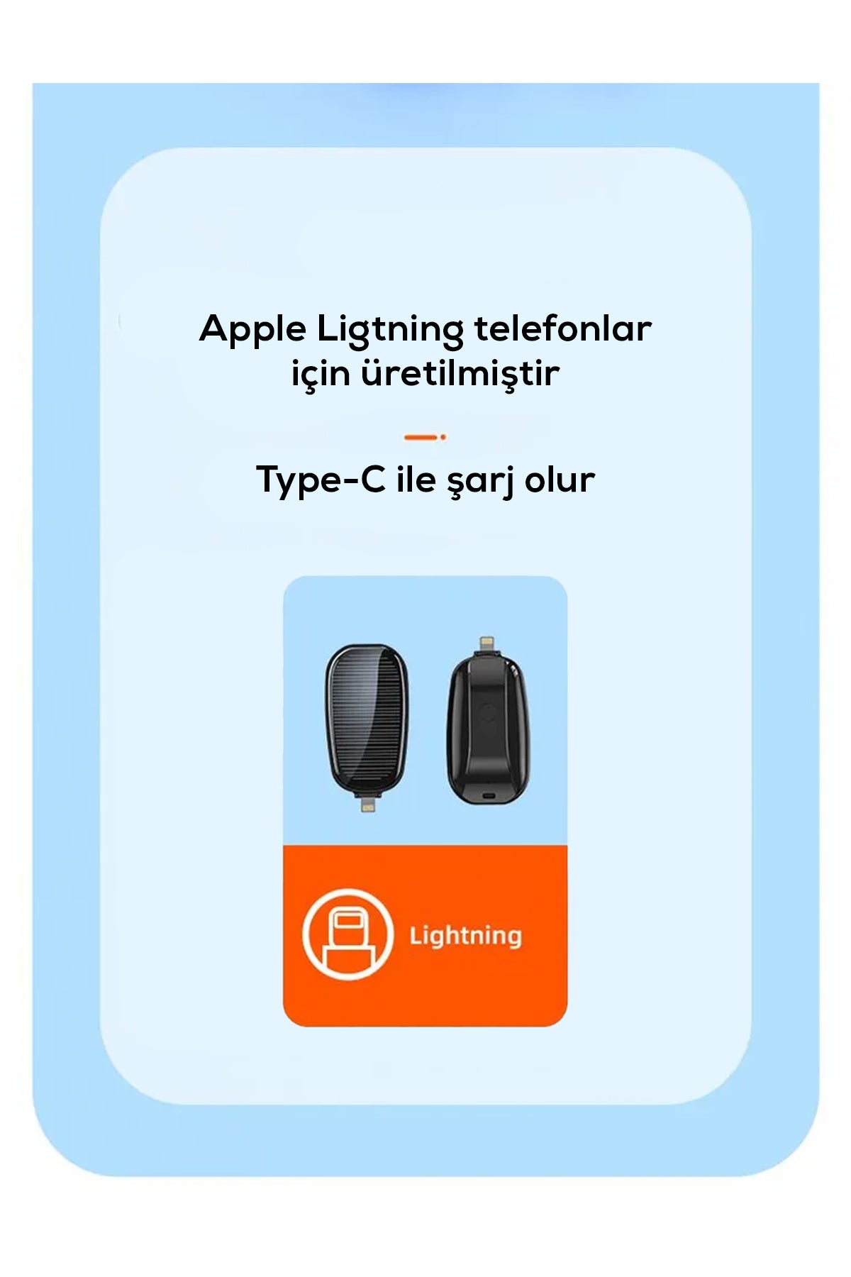 Solar Enerjili 1200mAh Taşınabilir Power Bank - Acil Durumlarda Kesintisiz Şarj