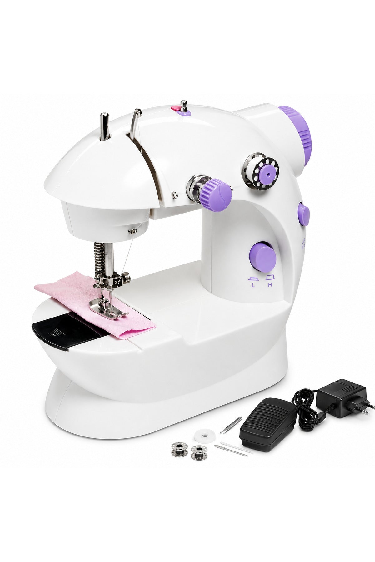 Mini Dikiş Makinesi Taşınabilir Pratik Elektrikli Dikiş Makinası Ev Tipi Kompakt Tasarım