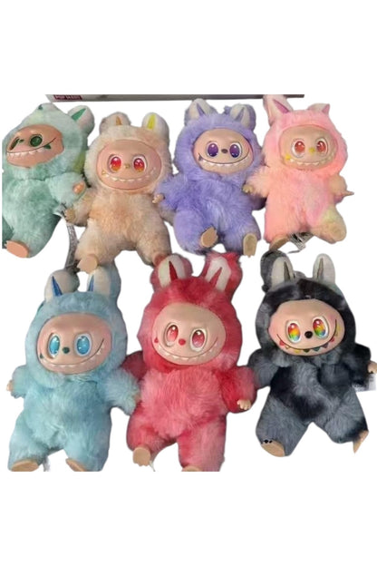 Labubu 1.kalite Premium Seri 6'lı Set , Pop Mart Renkleri Keşfet (HEDİYELİ) ŞEFFAF KUTUDA