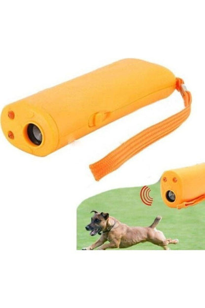 Ultrasonik Köpek Kovucu Ve Eğitici Cihaz 9V Pil Dahil