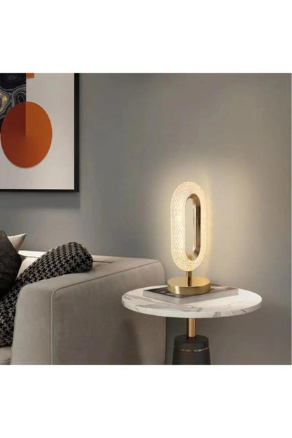 Kristal Elmas Masa Lambası Led Işıklı Şarjlı Dokunmatik Akrilik Gece Lambası LW20