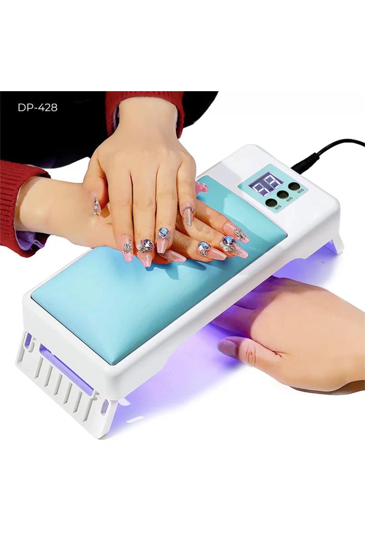 Uv Led Işıklı Oje Kurutucu Ve El Yastığı