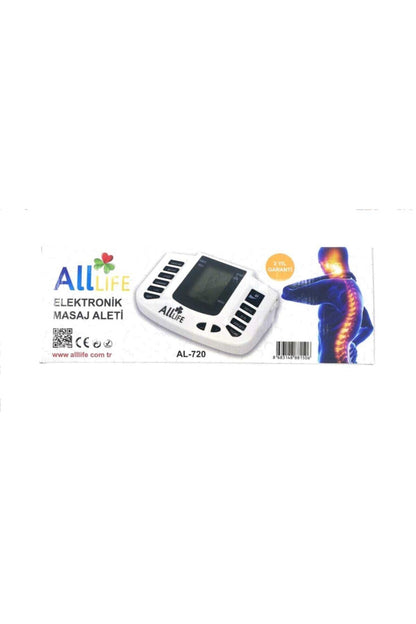 Allife 16 Pedli Terlikli Tens Masaj Aleti(Türkçe menü)