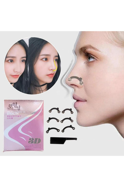 3D Burun Kaldırıcı Aparat Ameliyatsız Burun Şekillendirici Nose Lifter Silikon Burun Estetik Aparatı